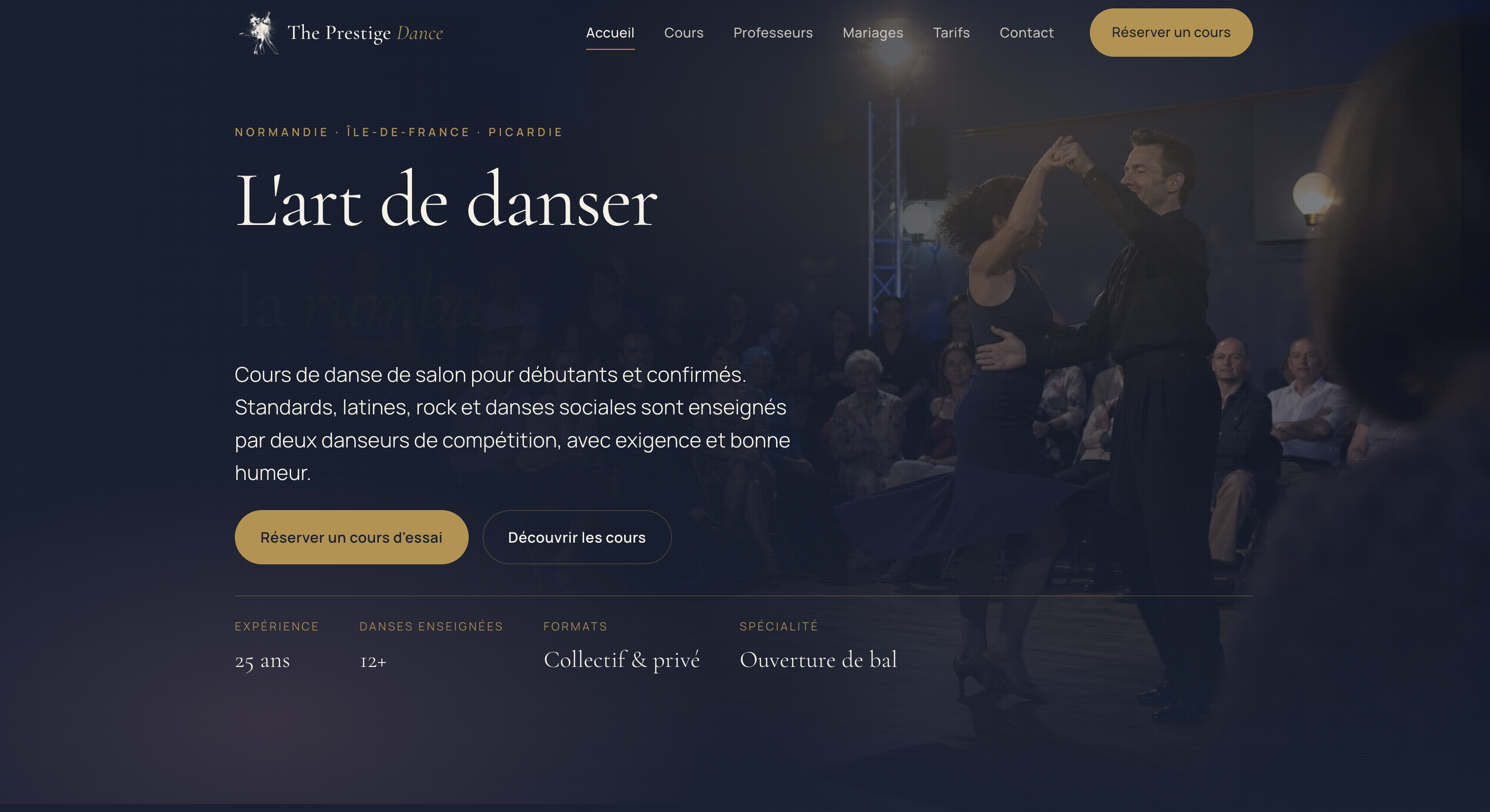 The Prestige Dance, école de danse de salon au Trait